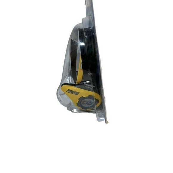 NEW Panasonic Shockwave RF-SW150 AM/FM 2-Band Stereo Headphone Receiver Yellow - Picture 3 of 3